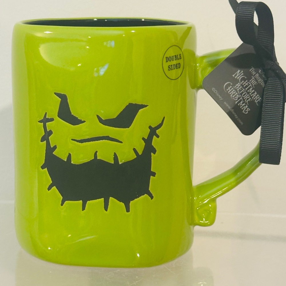 Rae Dunn Green Halloween Mug